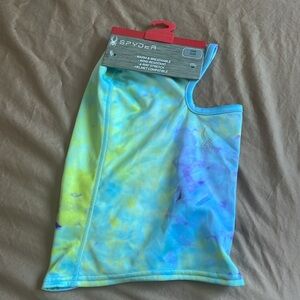 Spyder Girls T-Hot Balaclava Morning Sky Acid Print Tie Dye Pastel Kids Ski Snow